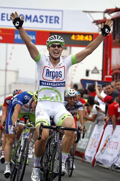 John Degenkolb (Argos - Shimano) wins stage 2 of the Vuelta a Espana