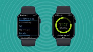 My fitness pal on apple watch