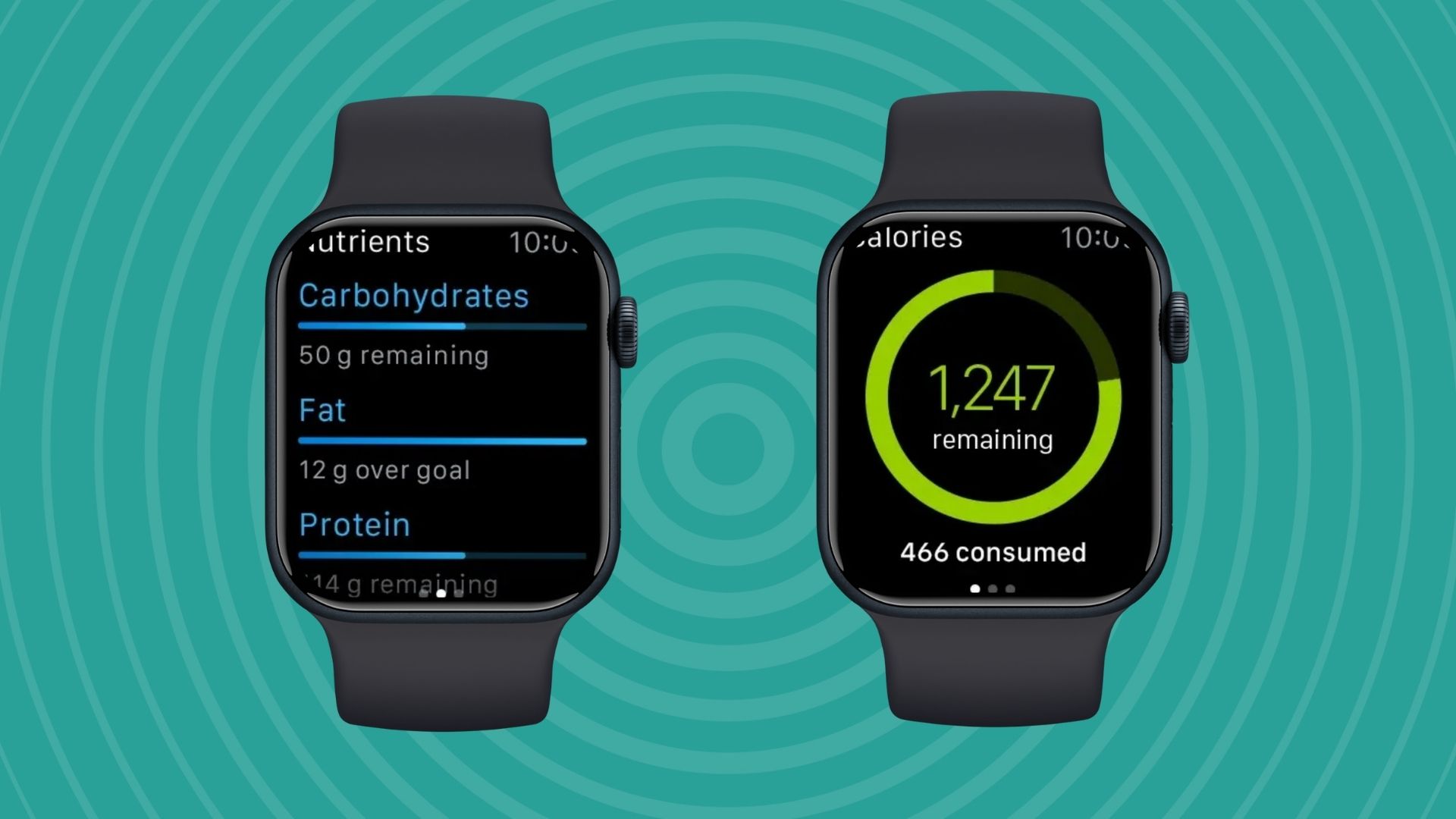 My fitness pal on apple watch