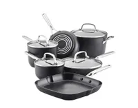 KitchenAid Hard-Anodized Induction Nonstick Cookware Set, 10-Piece: was $299 now $229 @ Amazon