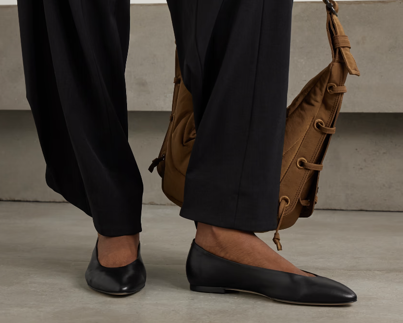 AEYDE, Ellie leather ballet flats