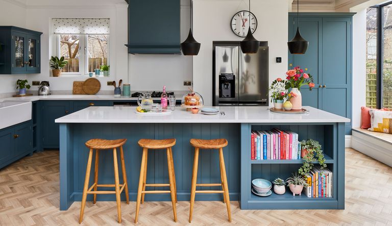 Real home: striking glazing transforms this Edwardian house's kitchen ...