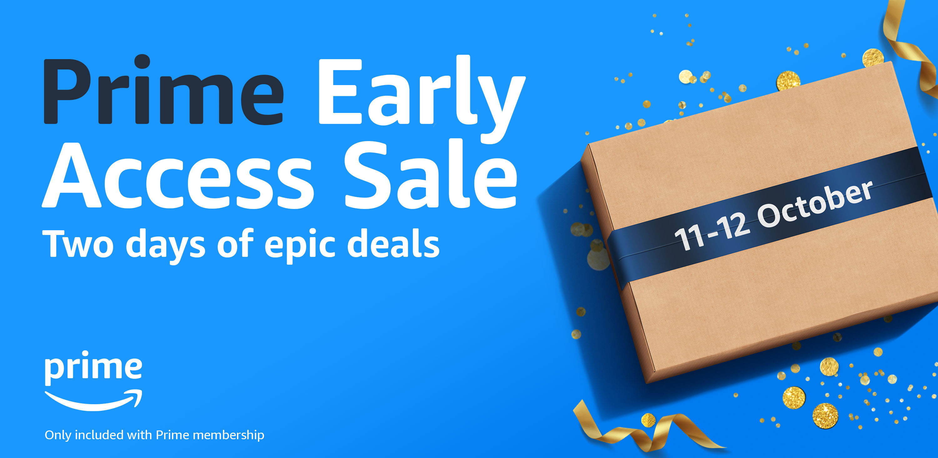 Amazon Prime Early Access Sale header image