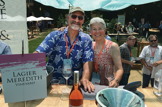 Lagier Meredith vineyard tasting