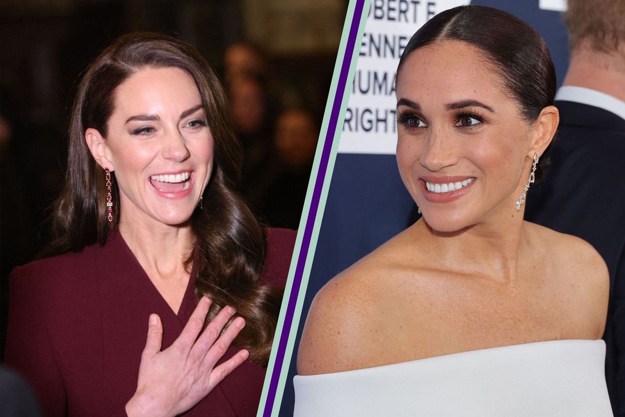 Kate Middleton and Meghan Markle