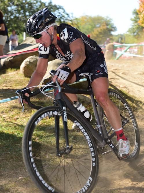 Laura Van Gilder (Van Dessel-Mellow Mushroom) was competitive today but was not challenging for the win