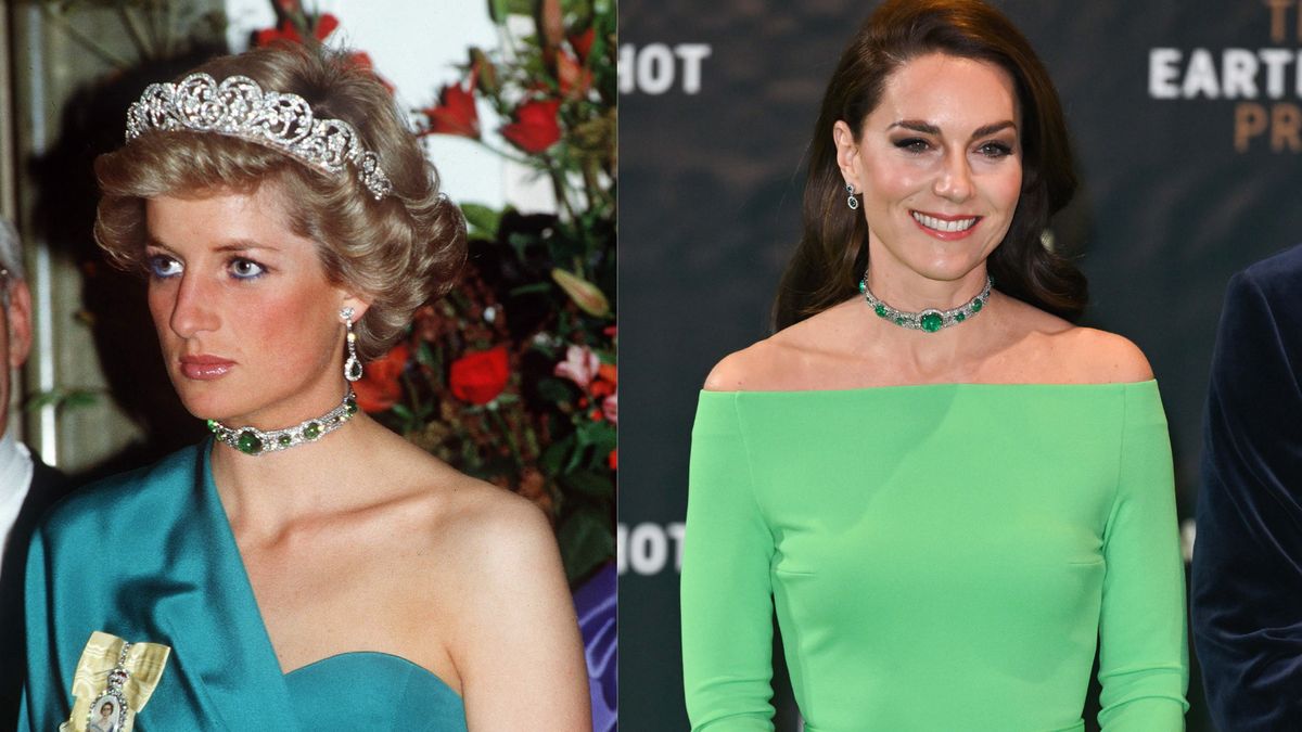 Princess Catherine Wore an Emerald Choker That Once Belonged to ...