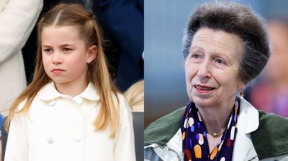 Why we could see Princess Charlotte following in Princess Anne’s footsteps. Seen here are Princess Charlotte and Princess Anne at separate occasions