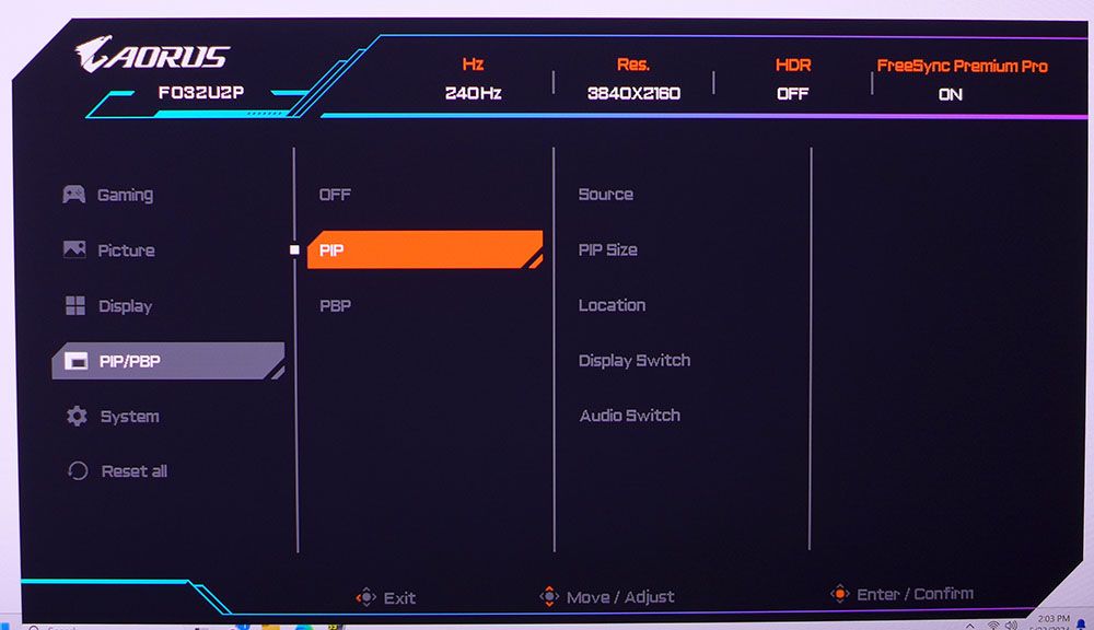 Gigabyte Aorus FO32U2P
