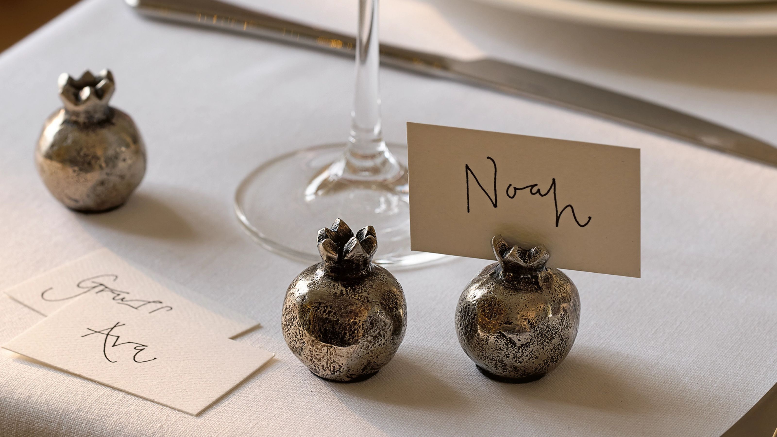 Pomegranate place holders