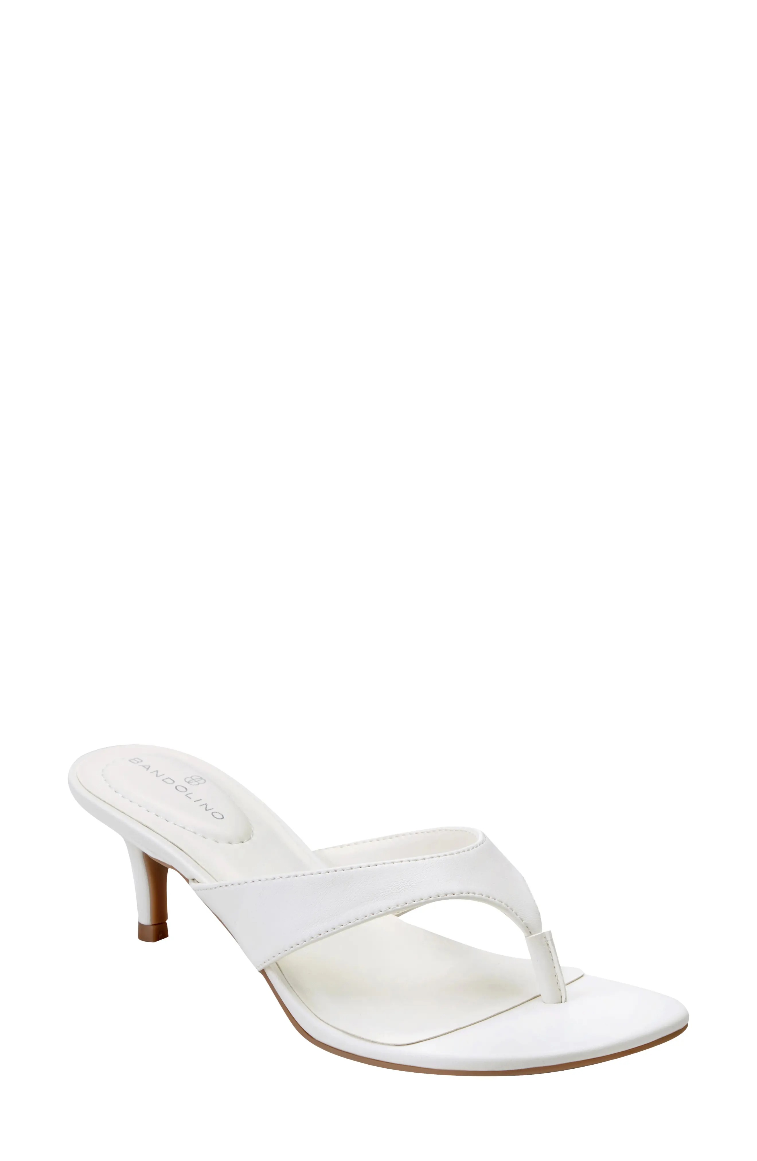 Bandolino, Ammer Kitten Heel Flip Flop