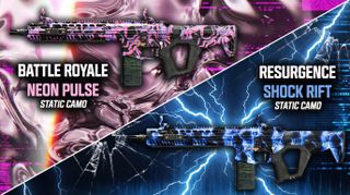 Two of the Call of Duty: Warzone win streak camos available in Season 01