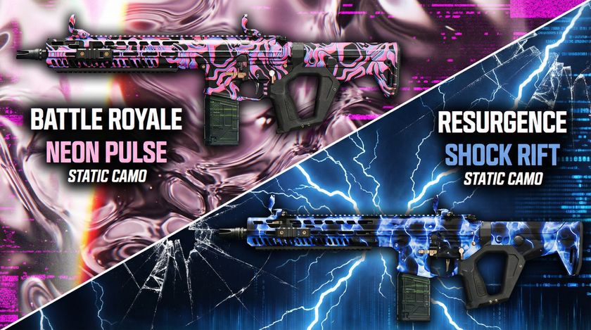 Two of the Call of Duty: Warzone win streak camos available in Season 01