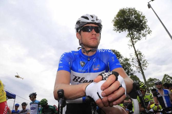 Theo Bos (Team Blanco) before the start