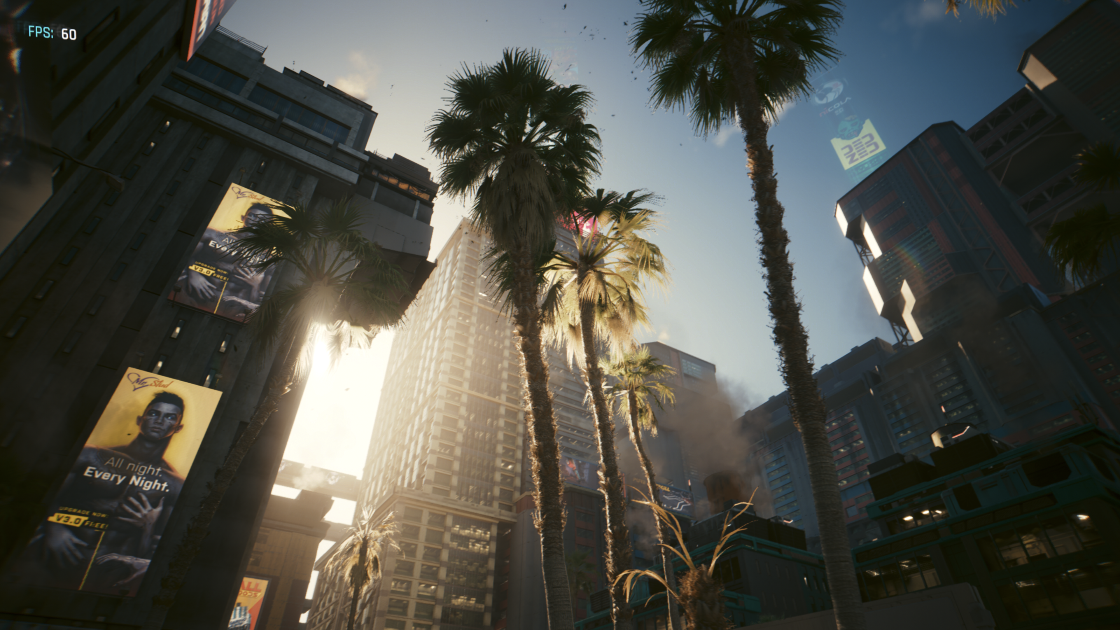 Cyberpunk 2077 Mac benchmark screenshot
