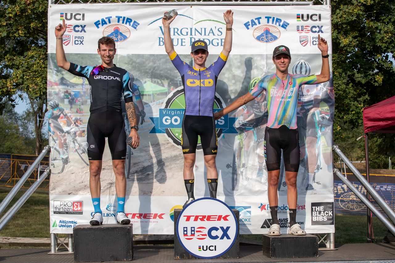 Mens podium GO Cross 2024 Day 2