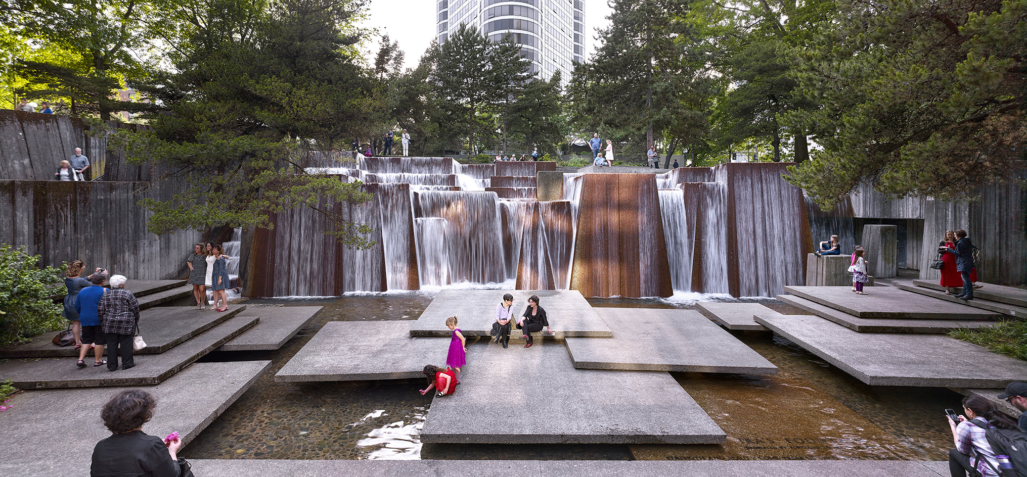 Ira Keller Fountain, Portland Open Space Sequence, Portland, WA, 2016