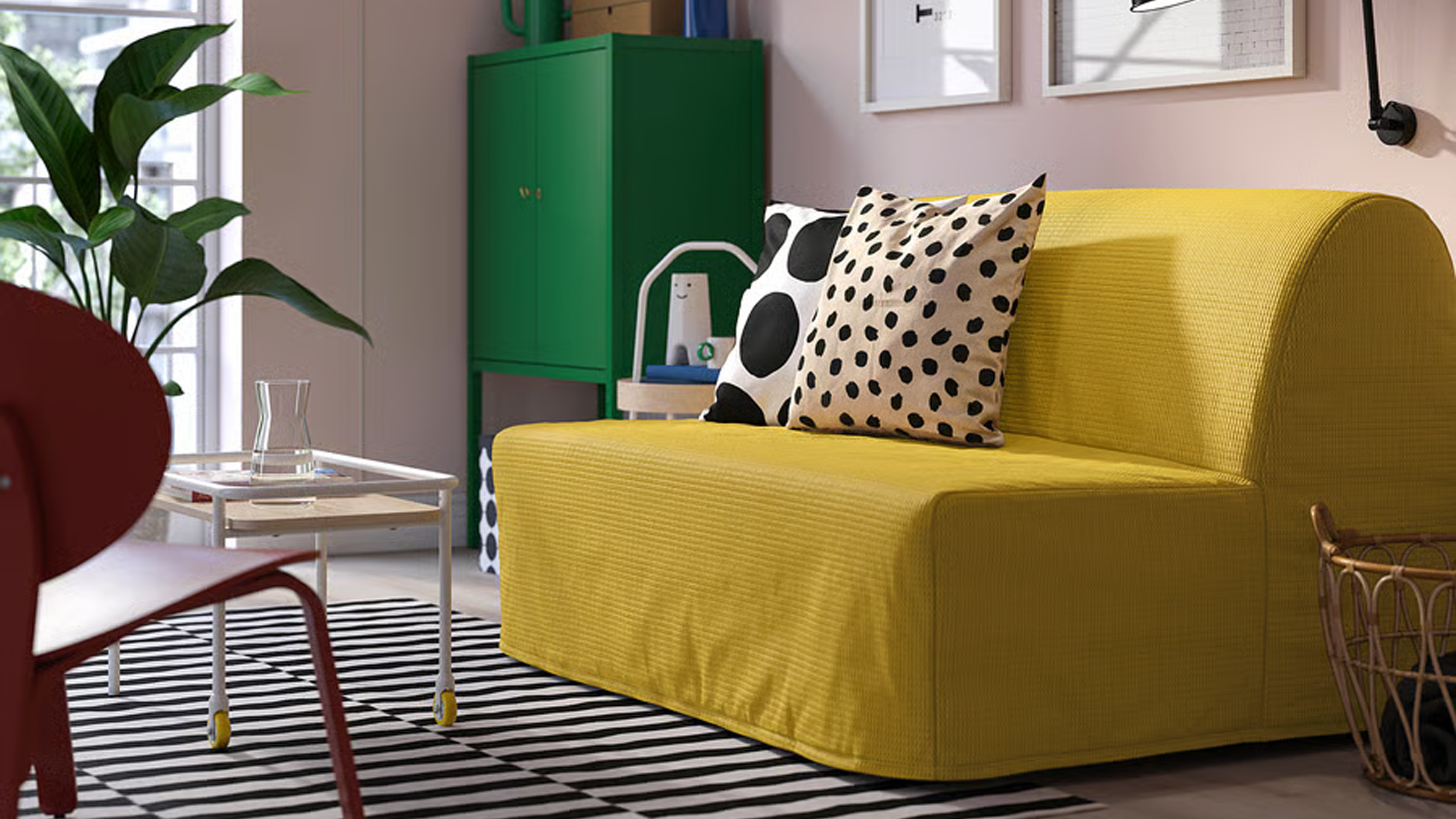 IKEA LYCKSELE LÖVÅS sofa bed