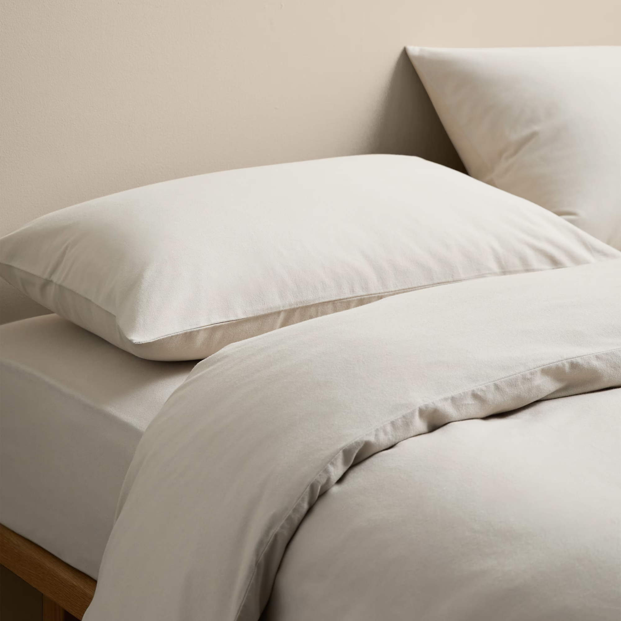 M&amp;amp;S Pure Brushed Cotton Bedding Set