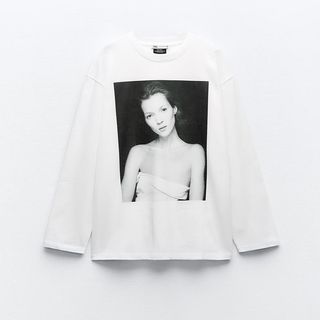 Zara Kate Moss Terry O'Neill T-Shirt