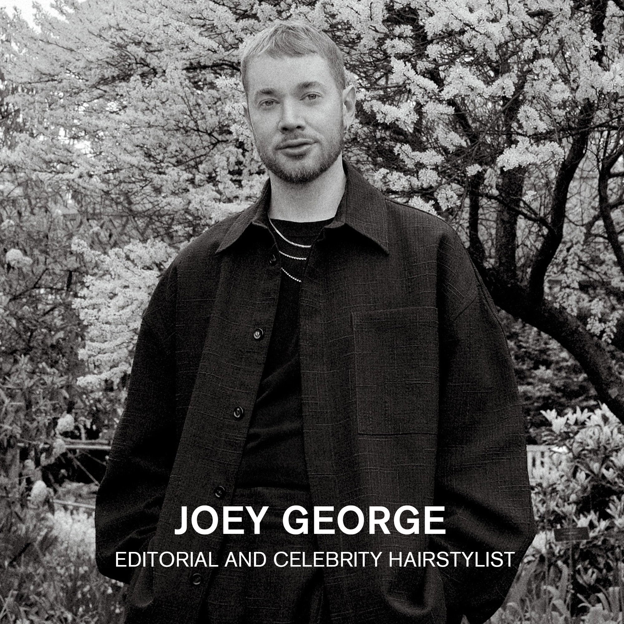 Celebrity hairstylist Joey George