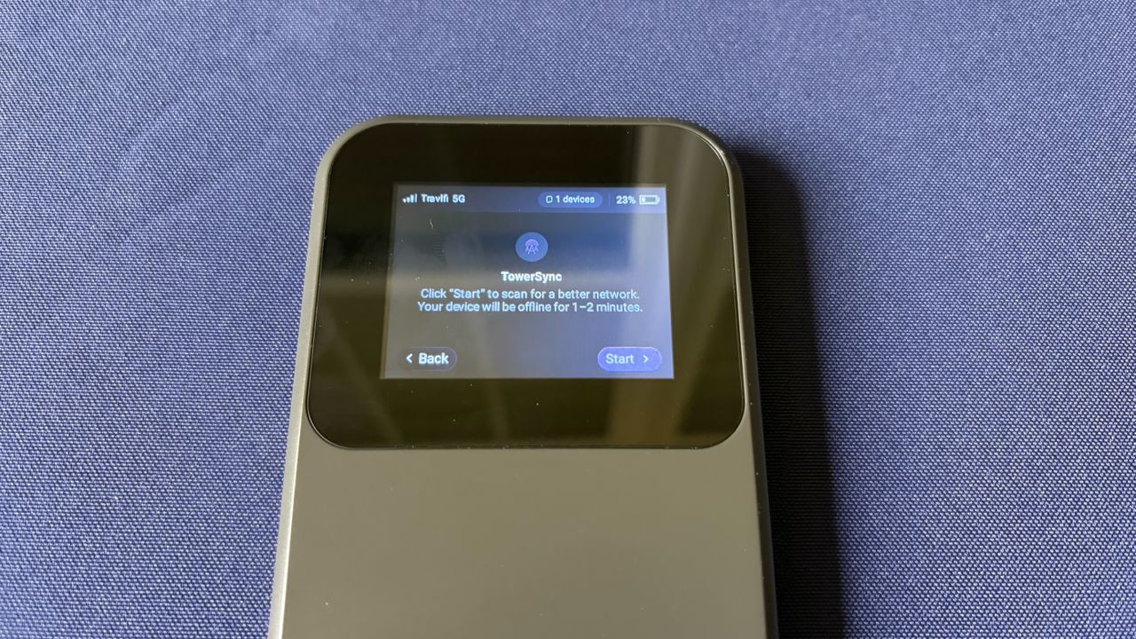 Travlfi JourneyGo 5G mobile hotspot