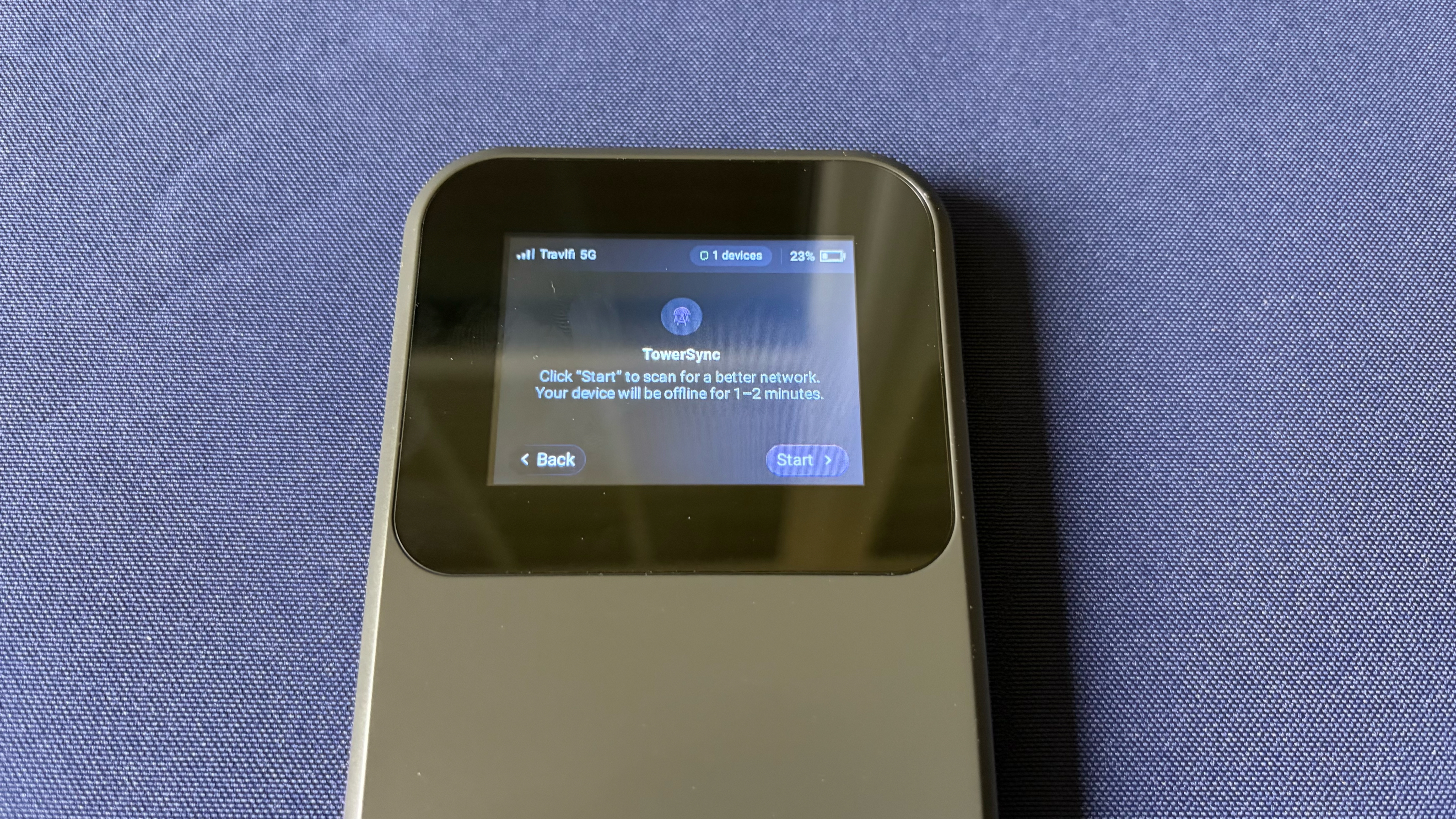 Travlfi JourneyGo 5G mobile hotspot
