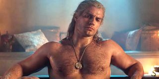 Henry Cavill shirtless The Witcher