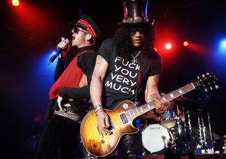 Weiland: " Me and Slash were these two iconic figures, which the media tried to turn into a Mick/Keef kind of thing"