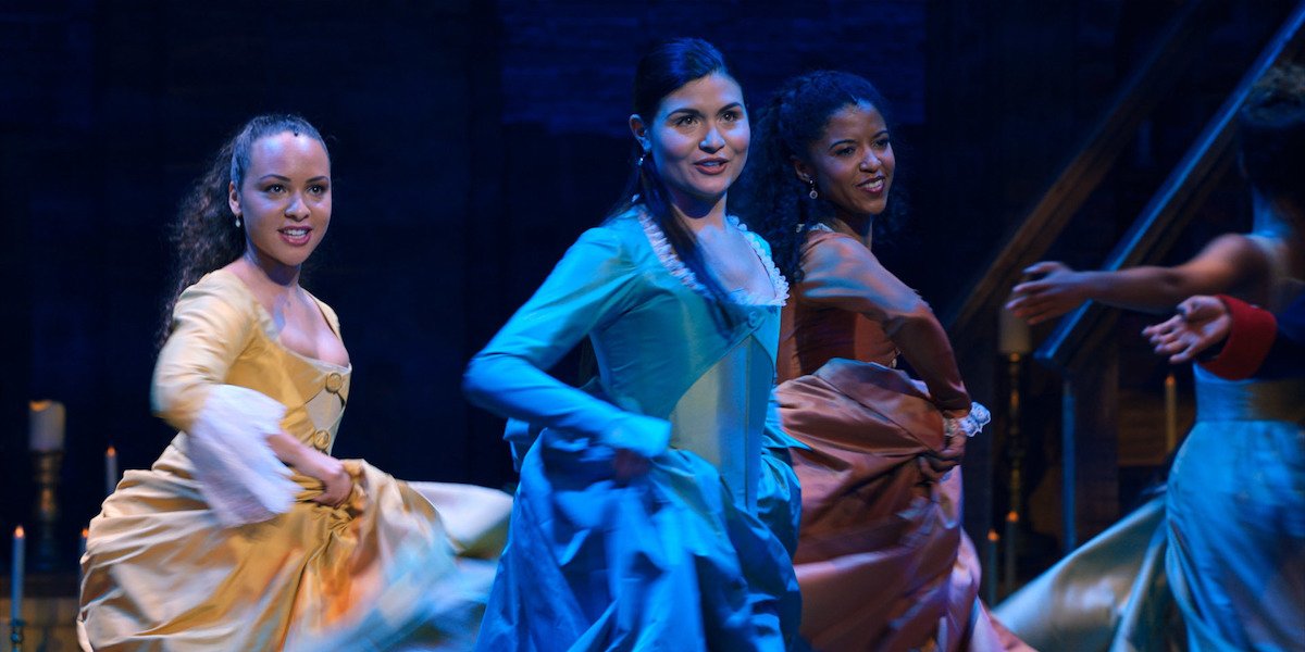 The Schuyler Sisters in Hamilton