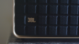 JBL Authentics 200 front grille logo detail