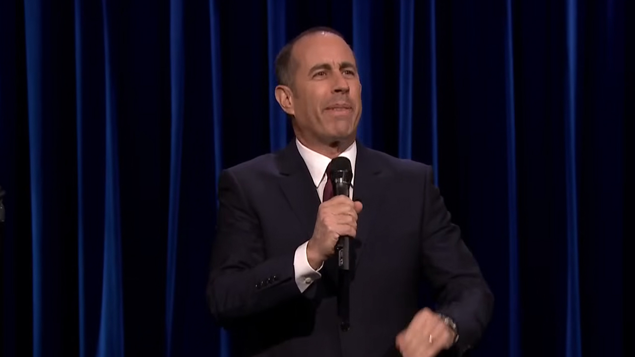 Jerry Seinfeld doing standing