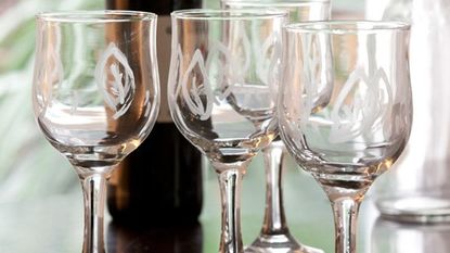 wine glass glassware