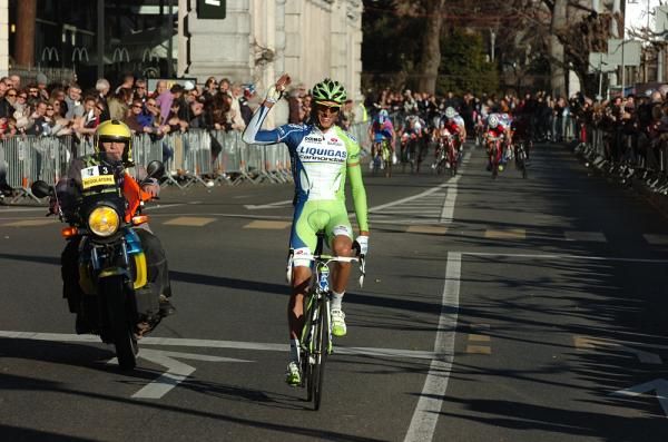 Eros Capecchi (Liquigas-Cannondale) wins in Lugano