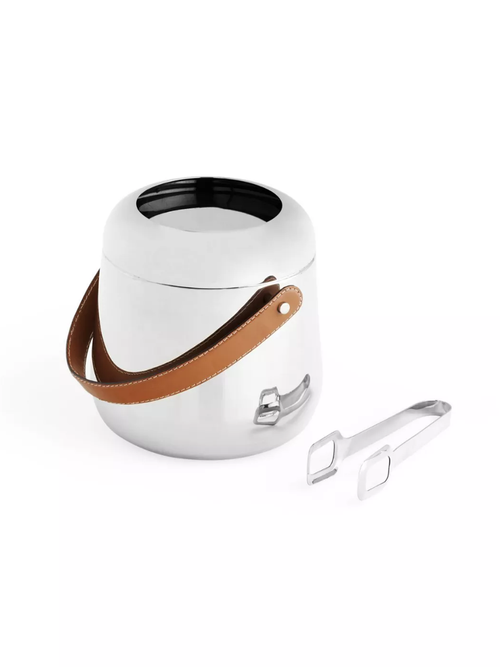 Tahoe Ice Bucket With Tongs
