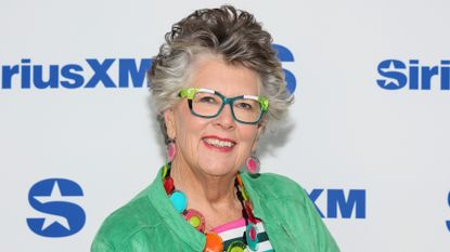 Prue Leith visits SiriusXM Studios in New York City