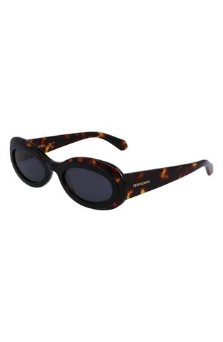 Classic Logo 54mm Oval Sunglasses