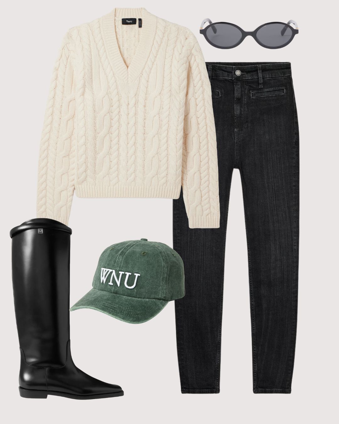 OUTFITS WITH RIDING BOOTS