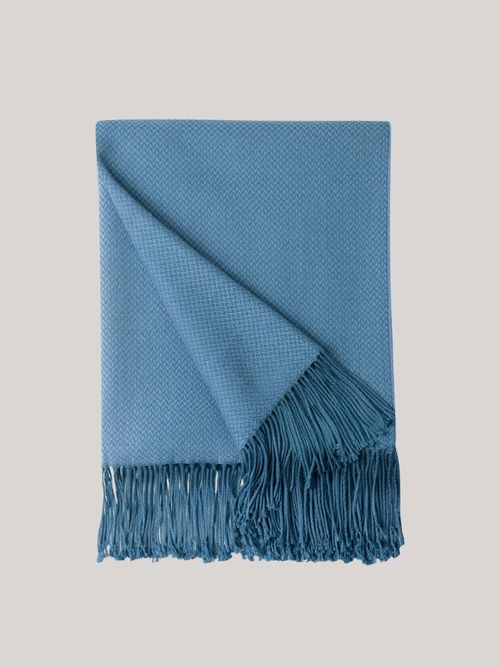 BOURINA Herringbone Throw Blanket