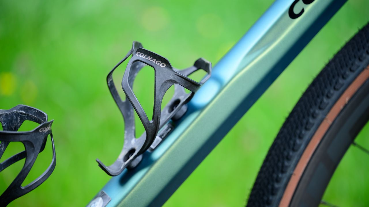 Colnago C68 Gravel with a Colnago bottle cage