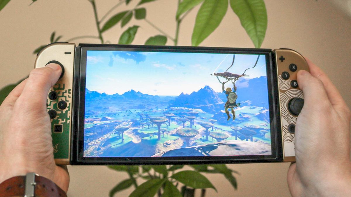 Nintendo Switch OLED Legend of Zelda: Tears of the Kingdom Edition