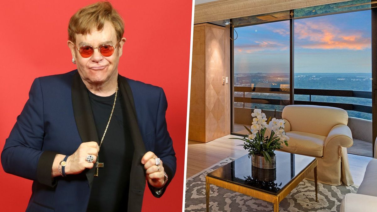 Elton John lists his Atlanta condo for $5 million – you won't believe the interior photos