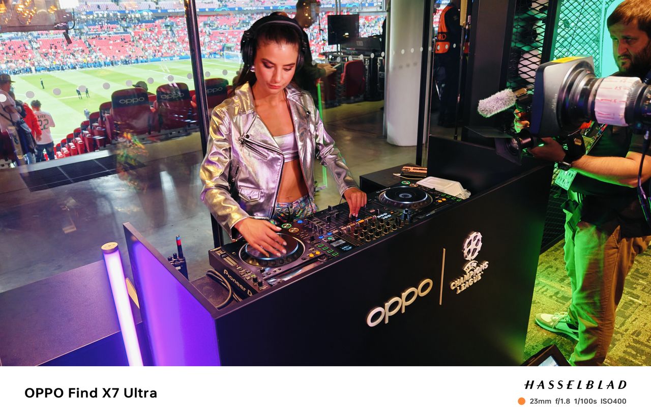 Oppo Find X7 Ultra sample photos &ndash; at UEFA Champions League 2024 final
