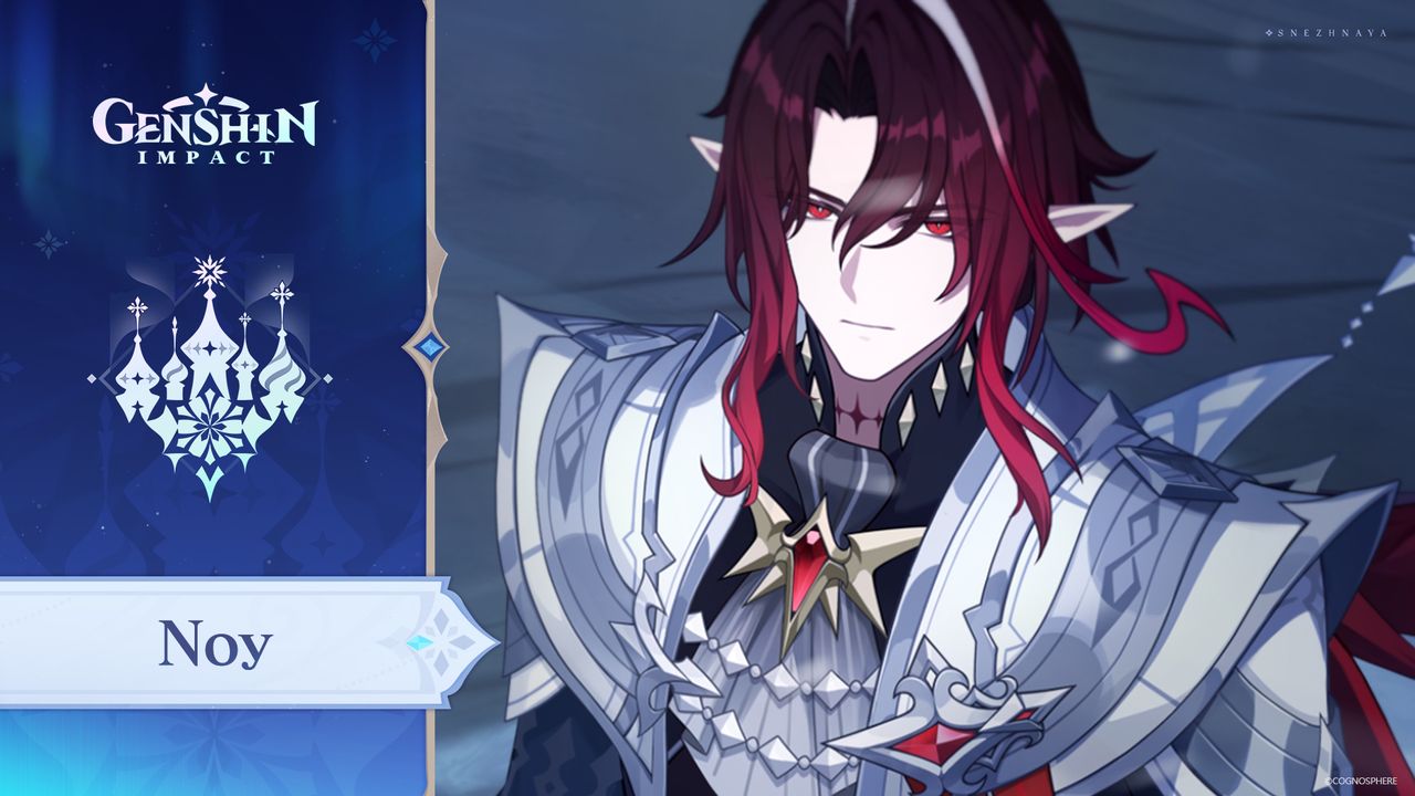 Genshin Impact Snezhnayan characters - Noy