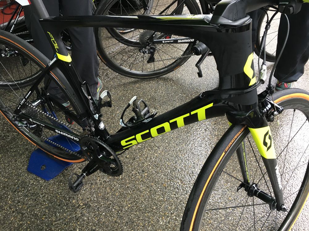 Luke Durbridge rode a Scott Foil