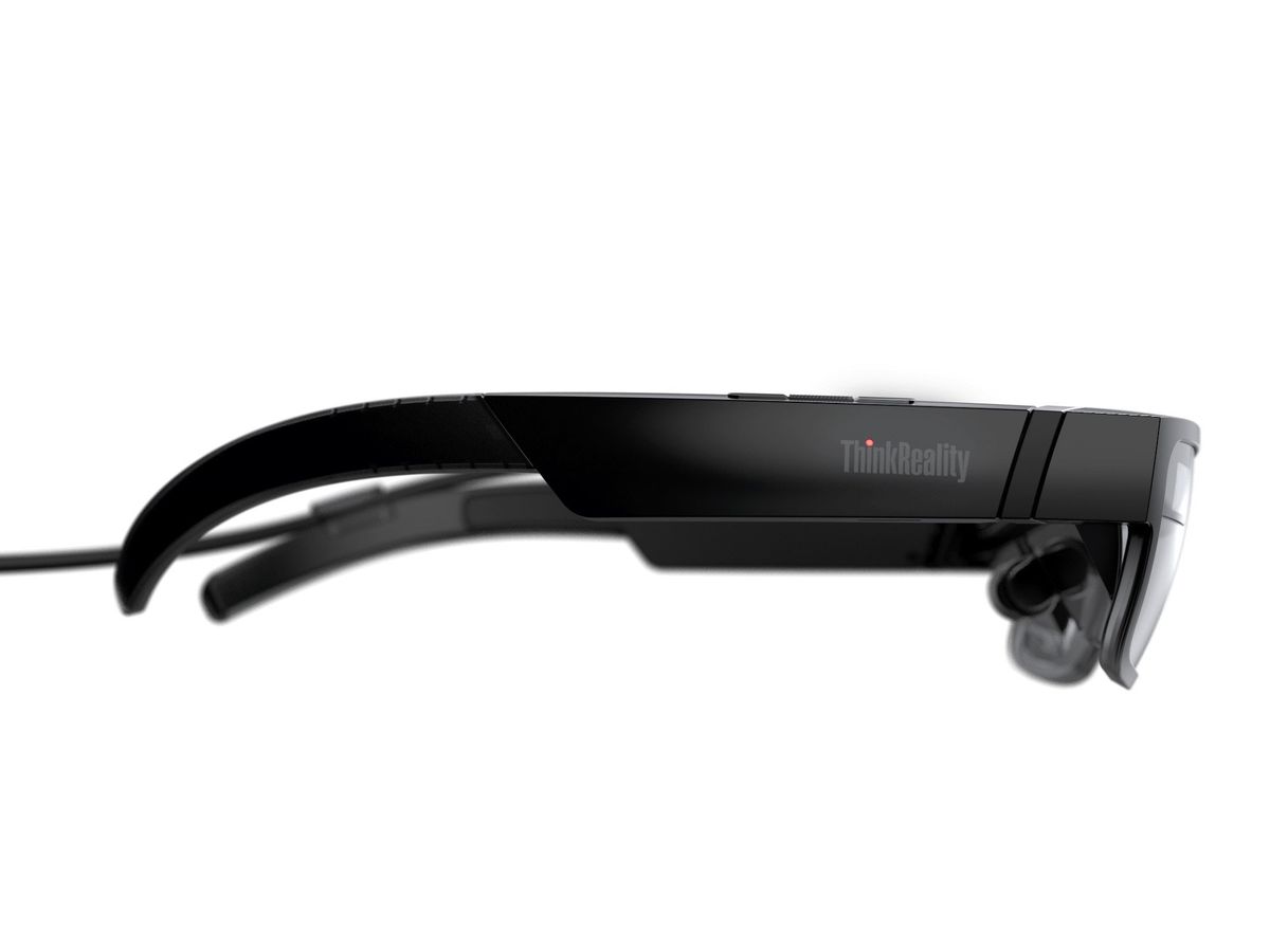 ThinkReality A3 smart glasses side 2