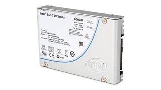 Intel 750 Series against a white background
