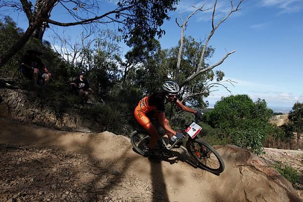 Jo Wall races at the Australian National Championships in Adelaide