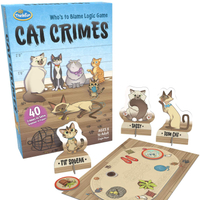 ThinkFun Cat Crimes Logic Game and Brainteaser