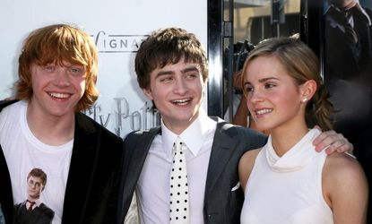 Daniel Radcliffe, Emma Watson, and Rupert Grint filmed some brand-new Harry Potter scenes